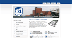 Desktop Screenshot of crlaccountingservices.co.uk