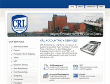 Tablet Screenshot of crlaccountingservices.co.uk